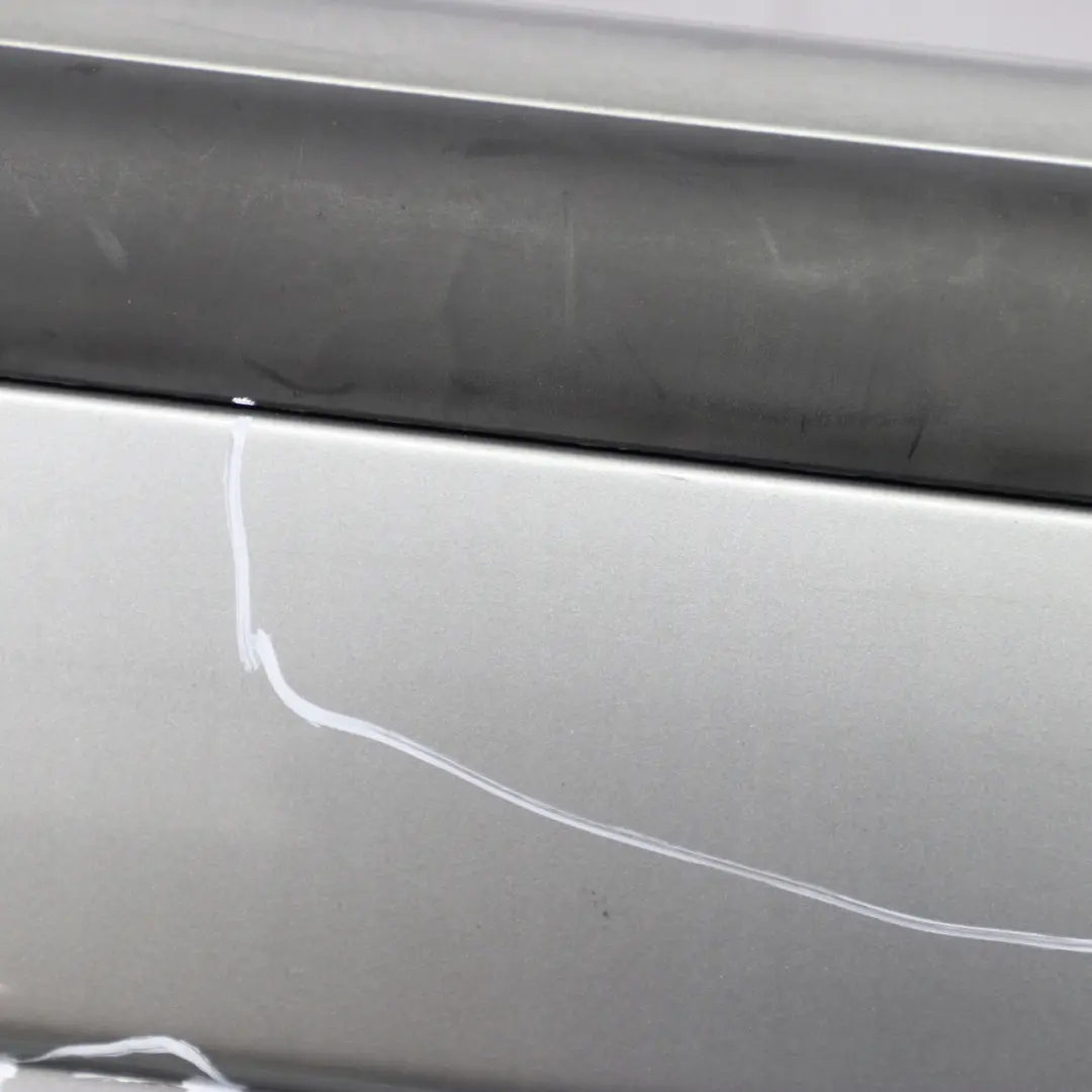 BMW 3 E46 Saloon M Sport Rear Bumper Trim Panel Silbergrau Grey Metallic - A08 - SKU 0002105-SBG - Part number 0002105