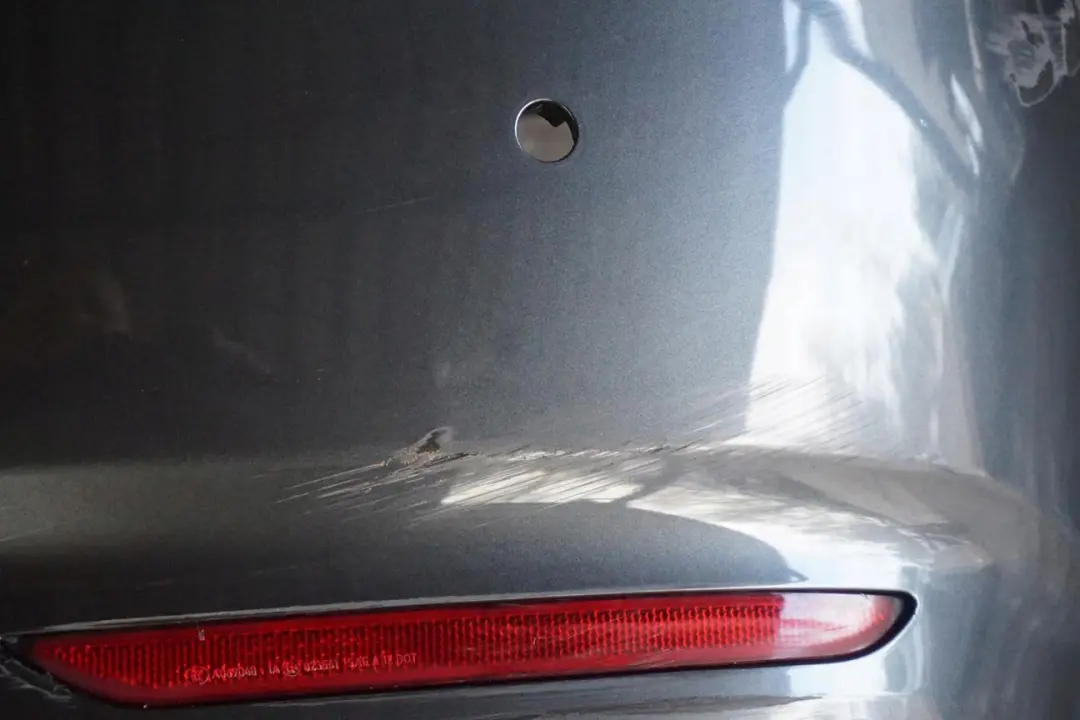 BMW 2 Series F22 F23 Sport Line Rear Bumper Trim Panel Mineralgrau Grey - SKU 7390348-MG - Part number 7390348