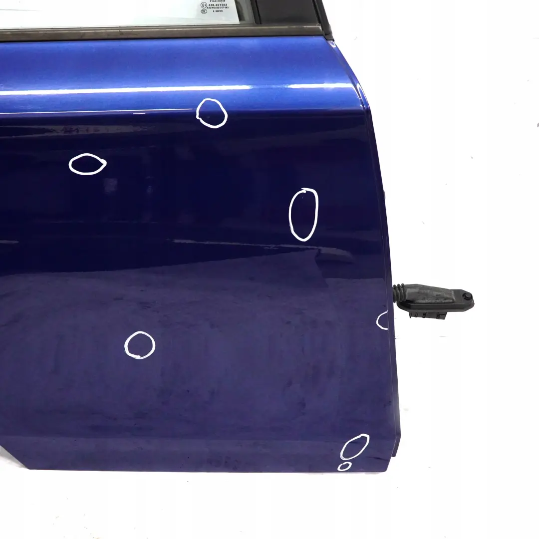 Tür Hinten Rechts Le Mans Blau Metallic 381 für BMW 1 er E87 mit Teilenummer 7191018-LMB1 BMW 1 er E87 Tür Hinten Rechts Le Mans Blau Metallic 381 - SKU 7191018-LMB1 - Teilenummer 7191018-LMB1