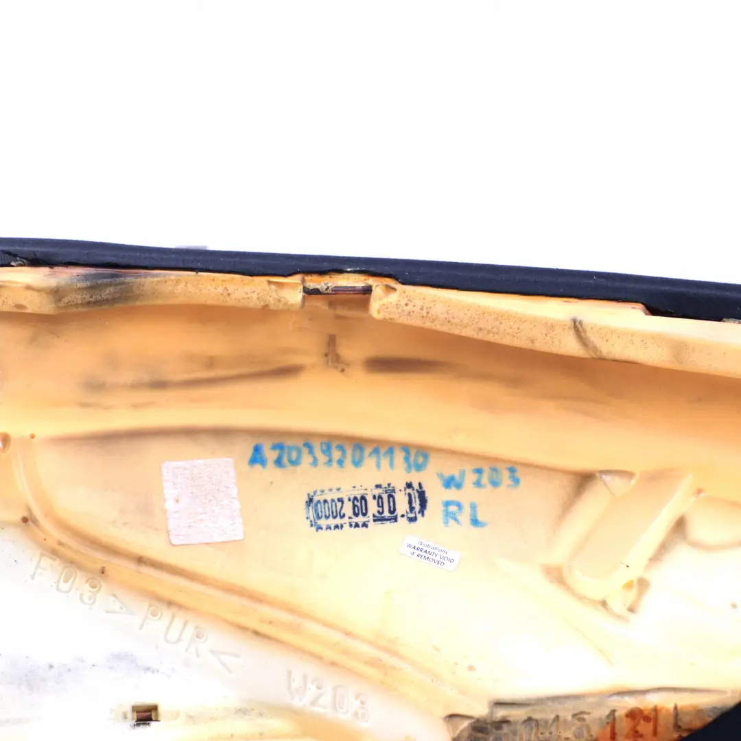 klasa W203 Boczek kanapy lewy tył do MERCEDES C o numerze A2039201130 MERCEDES C klasa W203 Boczek kanapy lewy tył - SKU A2039201130 - Numer Części A2039201130