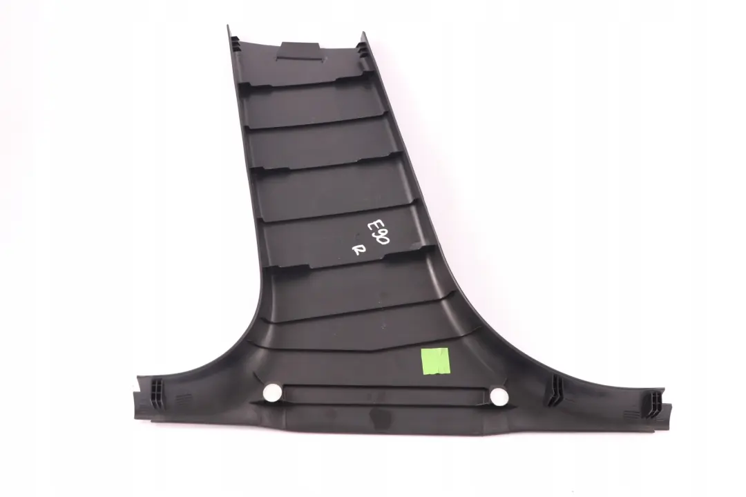 BMW 3 Series E90 E90N E91 E91N Cover B-Column Bottom Right O/S Black Schwarz - SKU 7141102 - Part number 51437141102