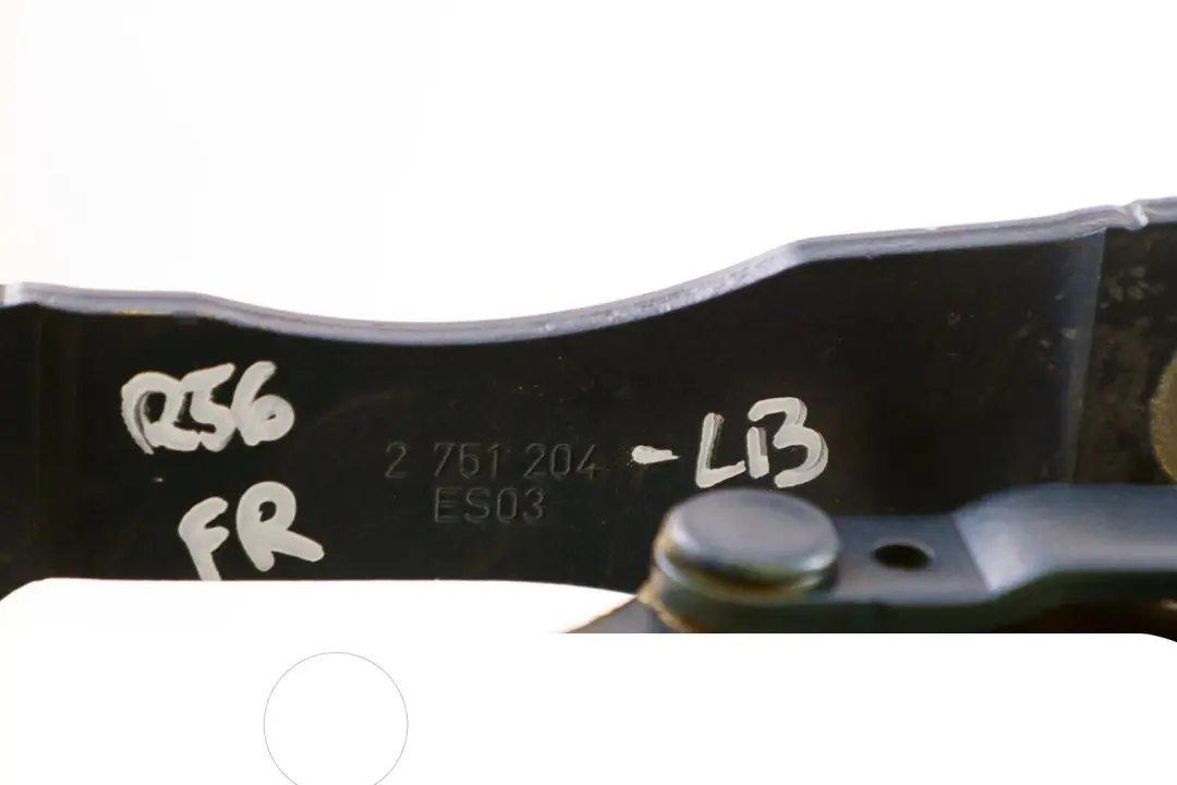 Mini Cooper R55 R56 Cardine Lembo Anteriore Destra Fulmine Blu - SKU 2751204-LB - Numero di parte 2751204