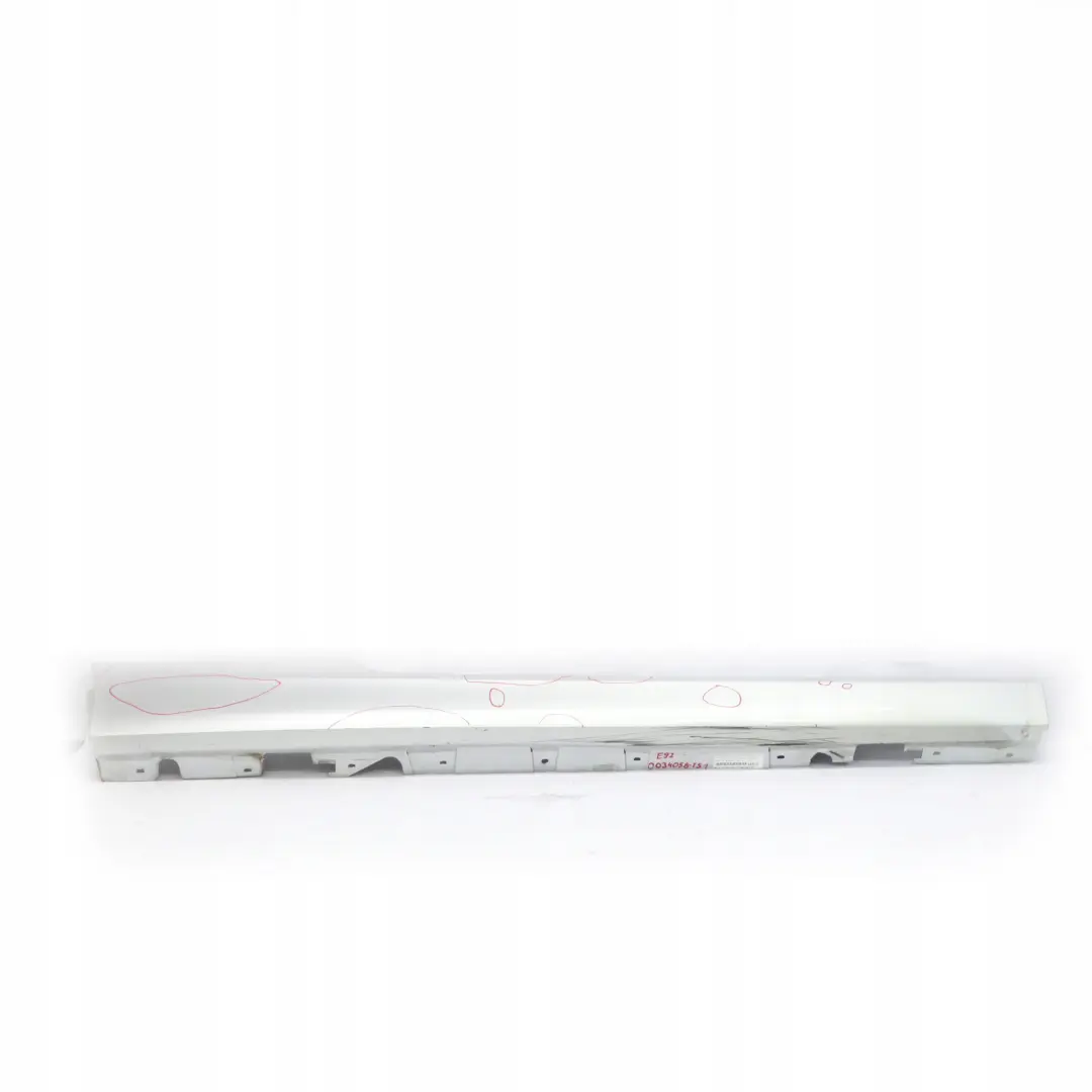 BMW E92 E93 Listello Portiera Destra Argento-Titanio Titan Argento - - SKU 0034058-TS1 - Numero di parte 0034058