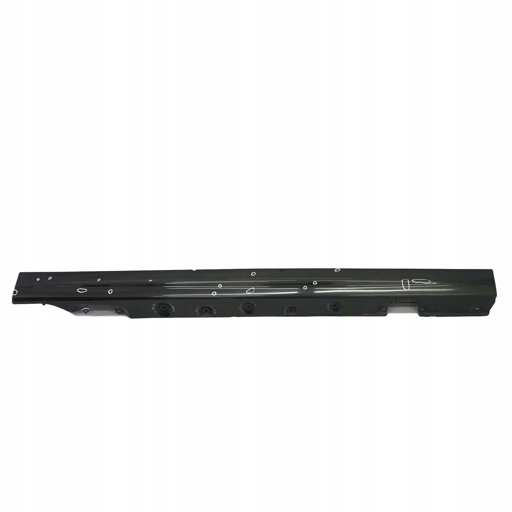 BMW 3 E46 Berlina Touring Derecho O / S lateral faldon Panel Zafiro Negro - 475