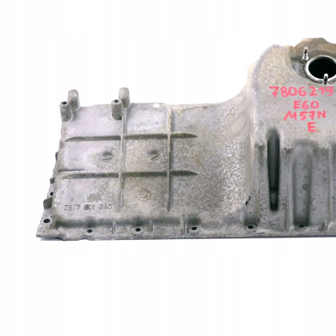 BMW 5 6 7 Reihe E60 E61 E63 E65 Diesel M57N M57N2 Motor Ölwanne - SKU 7806219 - Teilenummer 7793495