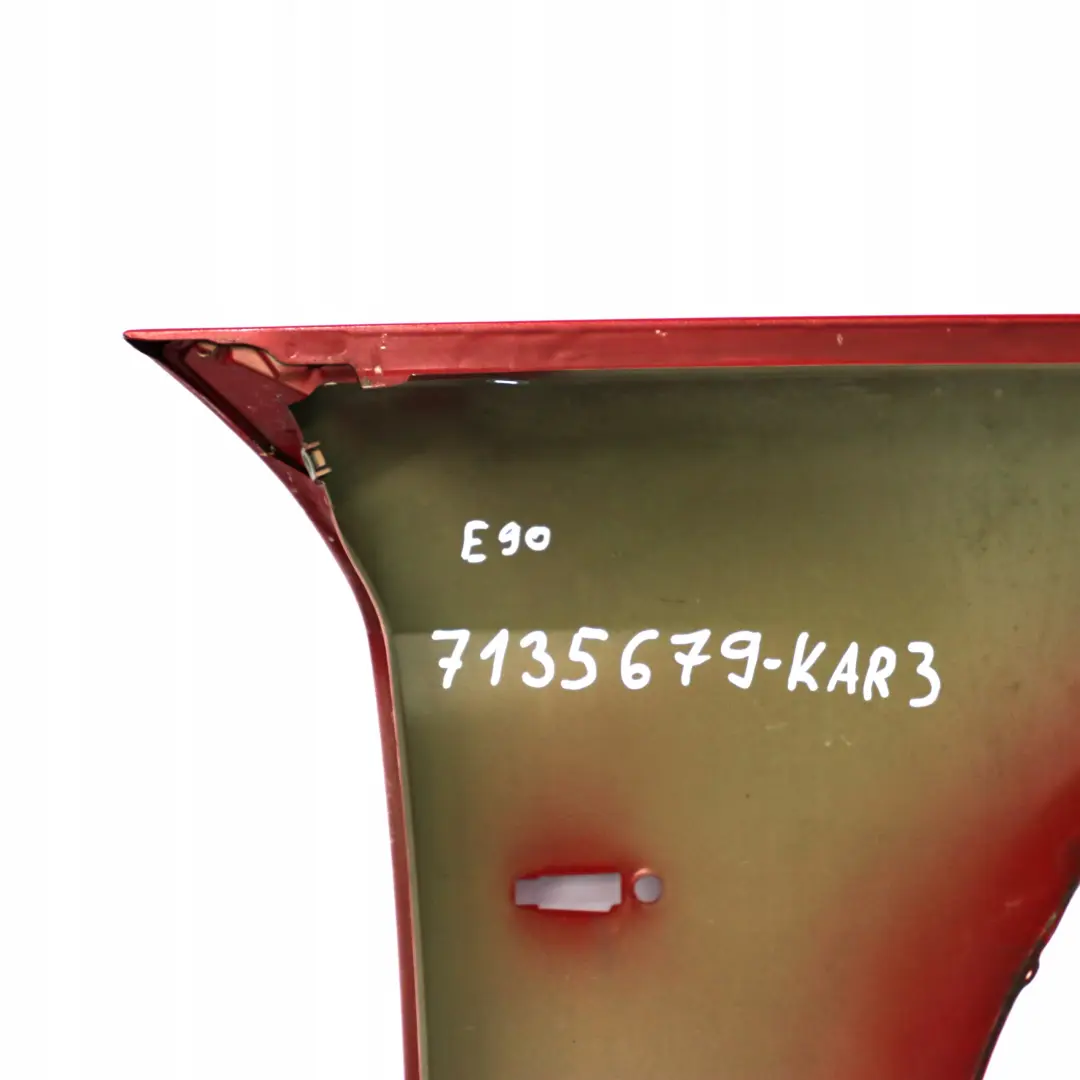 BMW E90 E91 Side Panel Fender Wing Front Left N/S Karmesinrot Crimson Red - A61 - SKU 7135679-KAR3 - Part number 7135679