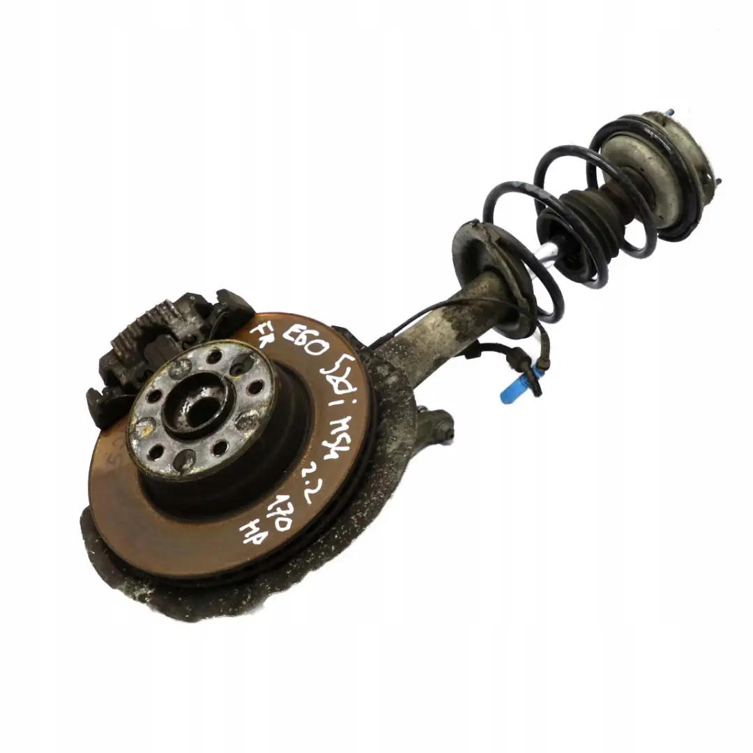 BMW 5 E60 520i 170PS M54 Stoßdämpfer Federbein vorne rechts Bremssattelgehäus - SKU 6764458-1 - Teilenummer 6764458