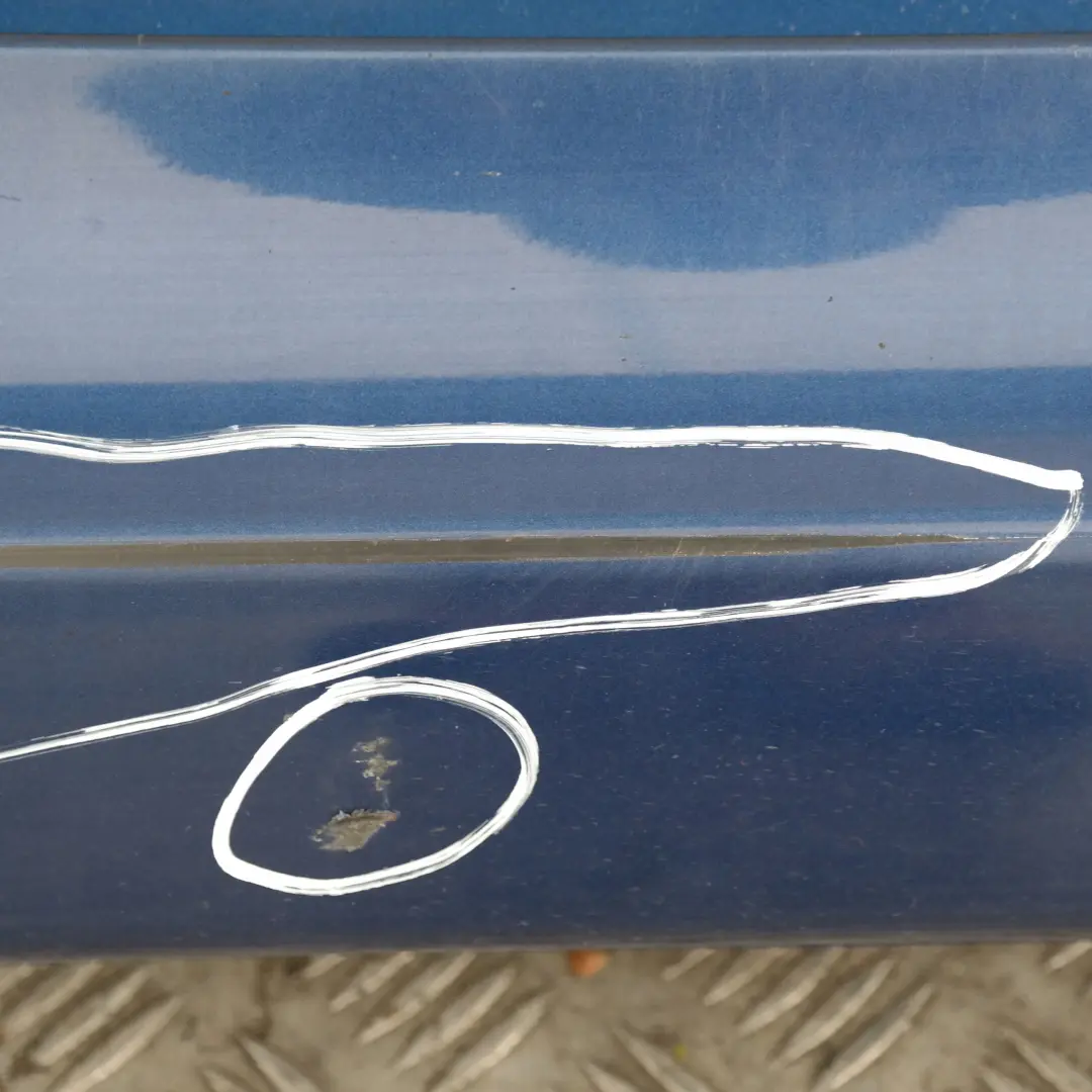 Sill Strip Side Skirt Right O/S Montegoblau Blue A51 to BMW 1 SERIES E87 LCI E87N with Part number 0036144-MTB2 BMW 1 SERIES E87 LCI E87N Sill Strip Side Skirt Right O/S Montegoblau Blue A51 - SKU 0036144-MTB2 - Part number 0036144-MTB2