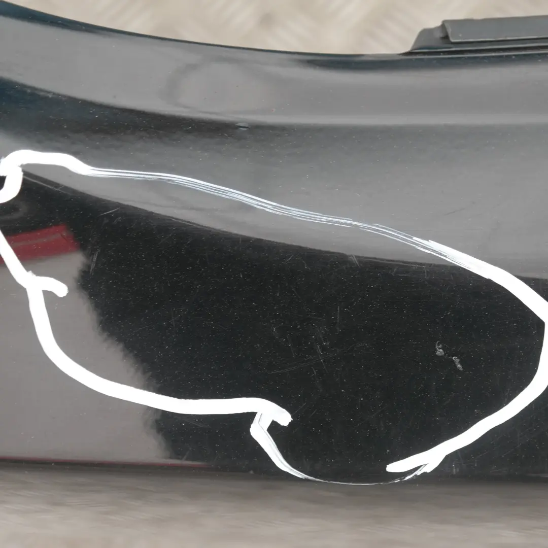 BMW 5 SERIES E60N E60 LCi Saloon Rear Bumper PDC Black Schwarz 2 - 668 - SKU 0422349-SCH - Part number 422349