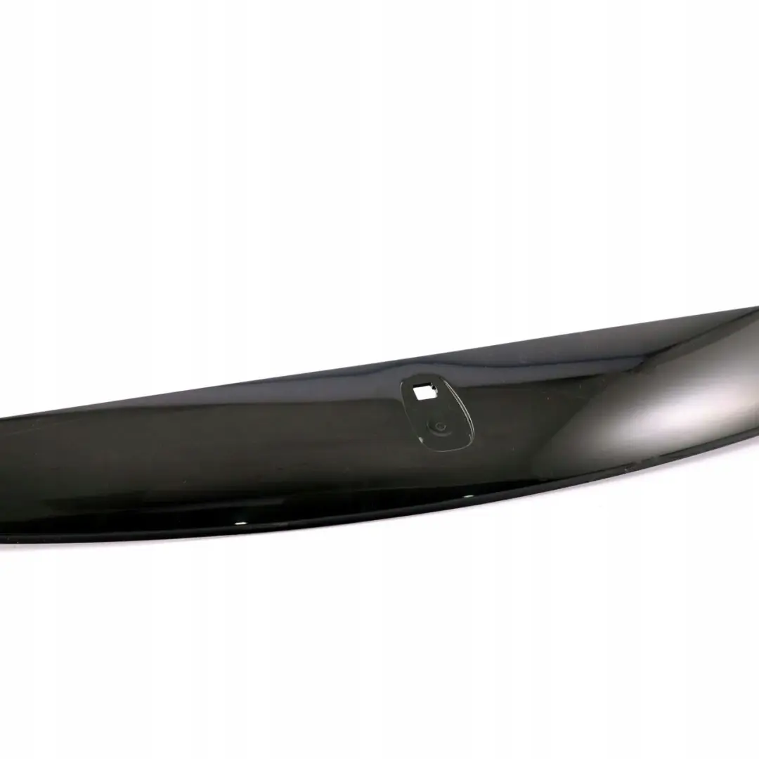 Parabrisas Delantero Tapa Panel Spoiler Negro para Mini Cabrio R52 R57 con número de pieza 7200293 Mini Cabrio R52 R57 Parabrisas Delantero Tapa Panel Spoiler Negro - SKU 7200293 - Número de pieza 7200293