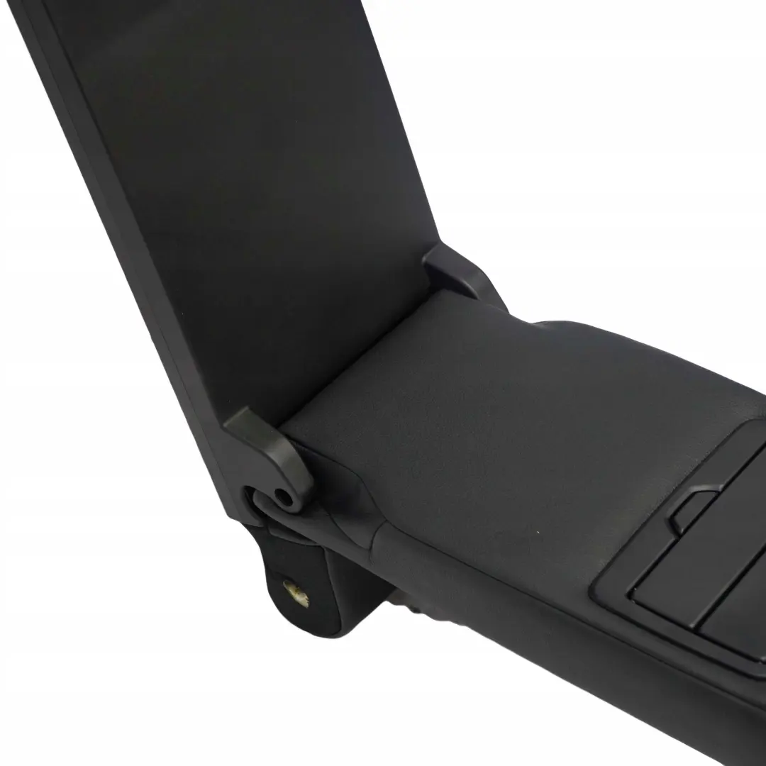 BMW 3 F30 F31 1 Rear Seat Armrest Headrest Cup Holder Console Black Leather - SKU 7293845-1 - Part number 7293845