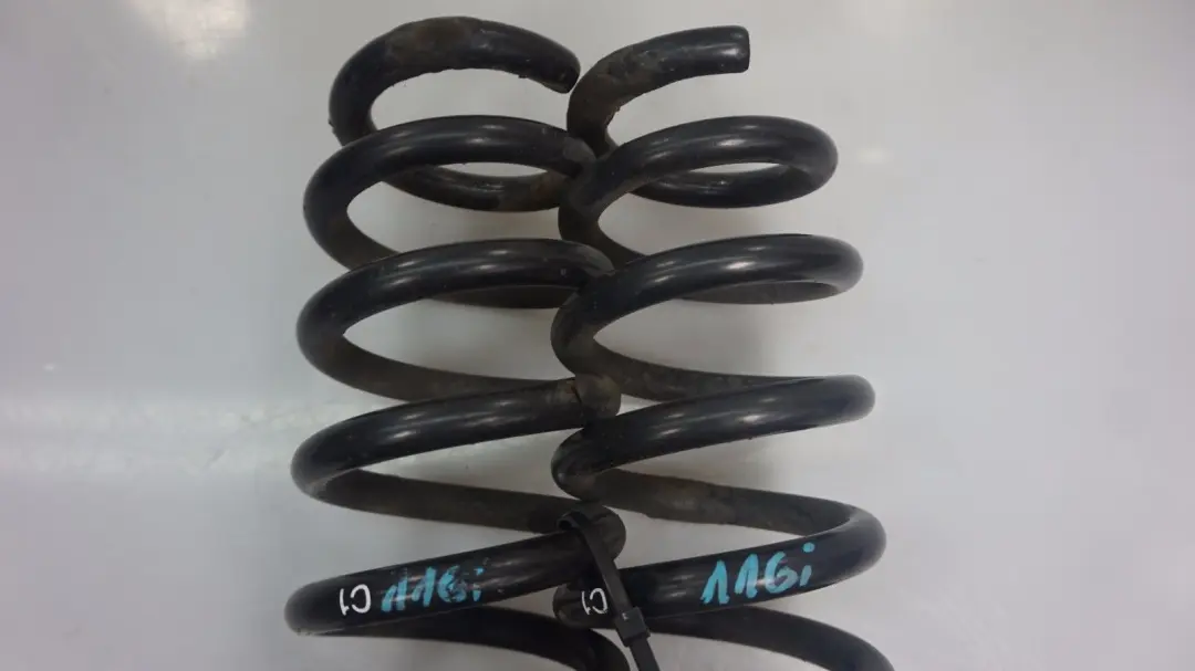 Suspension Rear Left Right N/O/S to BMW 1 Series E81 C1 with Part number Coil Spring Set BMW 1 Series E81 C1 Suspension Rear Left Right N/O/S - SKU E81 C1 Rear Coil Spring Set - Part number Coil Spring Set