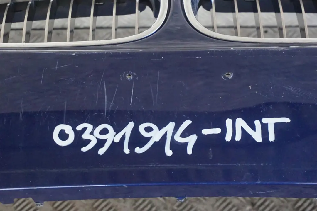 Front Bumper Trim Panel Interlagos Blue Metallic - A30 to BMW 5 E60 E61 M5 with Part number 0391914 BMW 5 E60 E61 M5 Front Bumper Trim Panel Interlagos Blue Metallic - A30 - SKU 0391914-INT - Part number 0391914