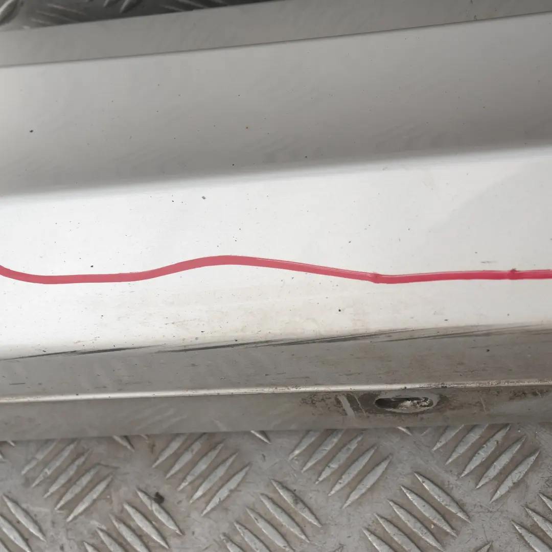 Sill strip side skirt left N/S Titansilber Silver 354 to BMW 1 SERIES 13 E87N LCI with Part number 36145 BMW 1 SERIES 13 E87N LCI Sill strip side skirt left N/S Titansilber Silver 354 - SKU 0036145-TS13 - Part number 36145