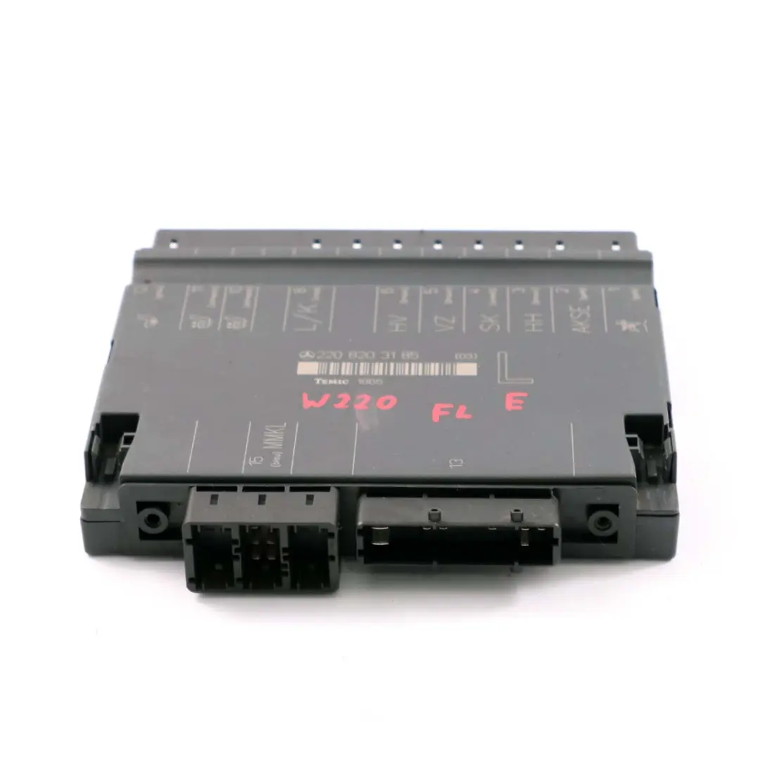 Mercedes-Benz S W220 Sitz Memory Steuergerät Modul Vorne Links für mit Teilenummer A2208203185 Mercedes-Benz S W220 Sitz Memory Steuergerät Modul Vorne Links - SKU A2208203185 - Teilenummer A2208203185