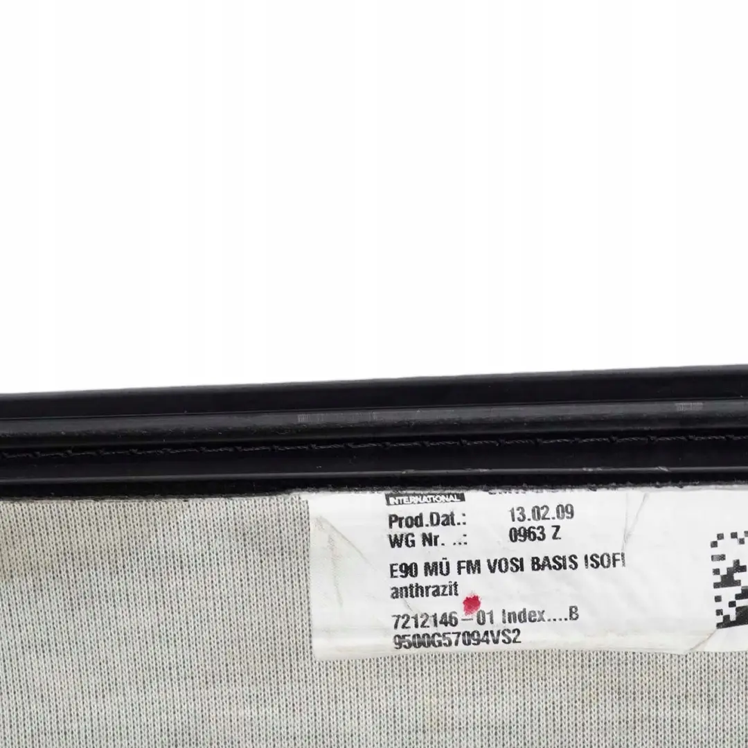 BMW 3 E90 E91 LCI Bezug Sitz Stoff Leder Impuls Vordersitz Links / Rechts - SKU 7212146 - Teilenummer 7212146
