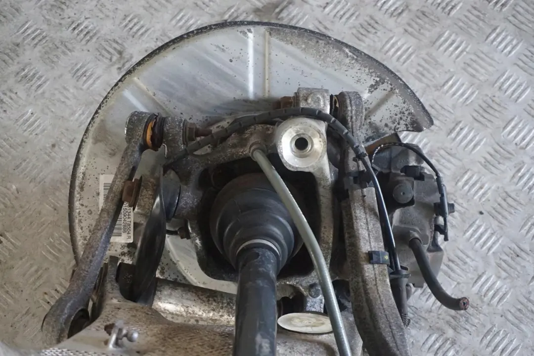 BMW 7 er E65 735i N62 272PS Längslenker Radträger Bremsscheibe Hinten Rechts - SKU 6763120-5 - Teilenummer 6763120
