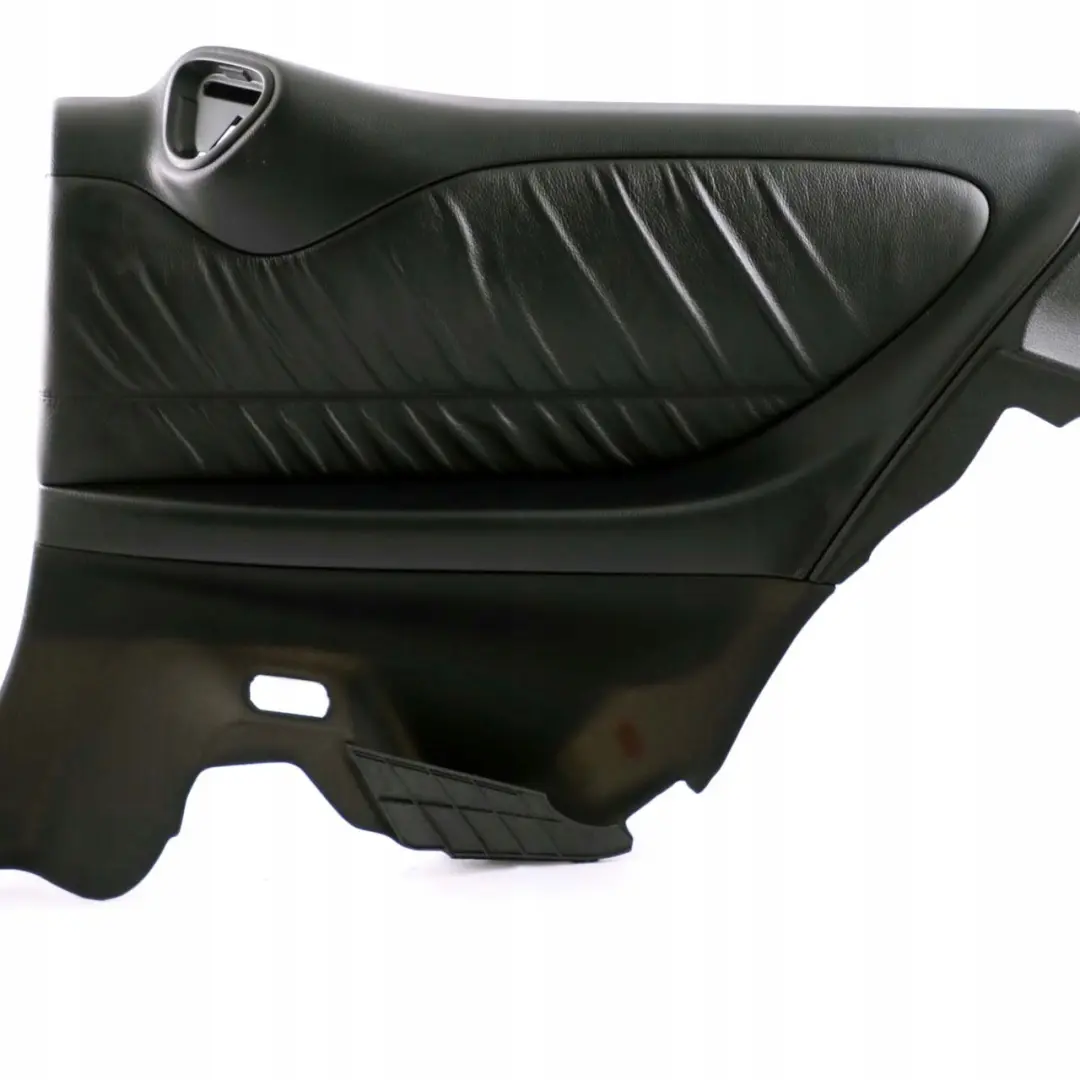 Mercedes Benz CLK C209 Rear Right O/S Lateral Trim Panel Leather Black - SKU A2096907225 - Part number A2096907225