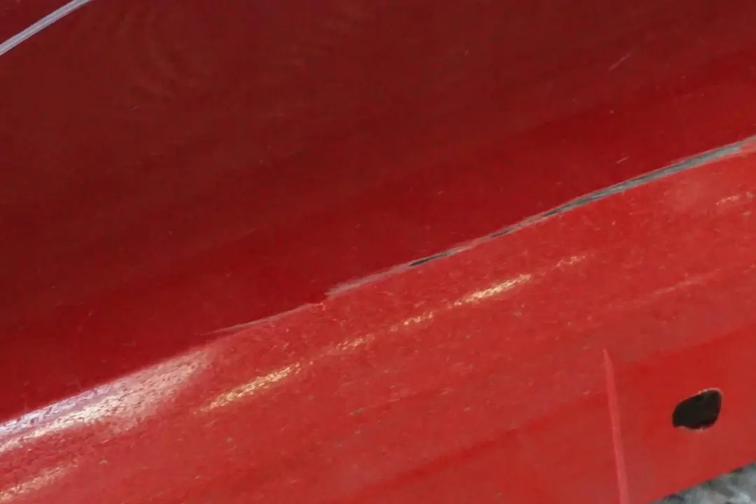 BMW 3 E92 E93 Sill Strip Side Skirt Left N/S Karmesinrot Crimson Red - A61 - SKU 0034059-KAR - Part number 0034059