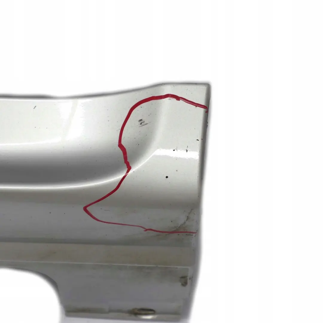  Mercedes-Benz Vaneo W414 Sill Side Cover Skirt Left N/S Brilliant Silver - 9744 - SKU A4146190438-BRS - Part number A4146190438