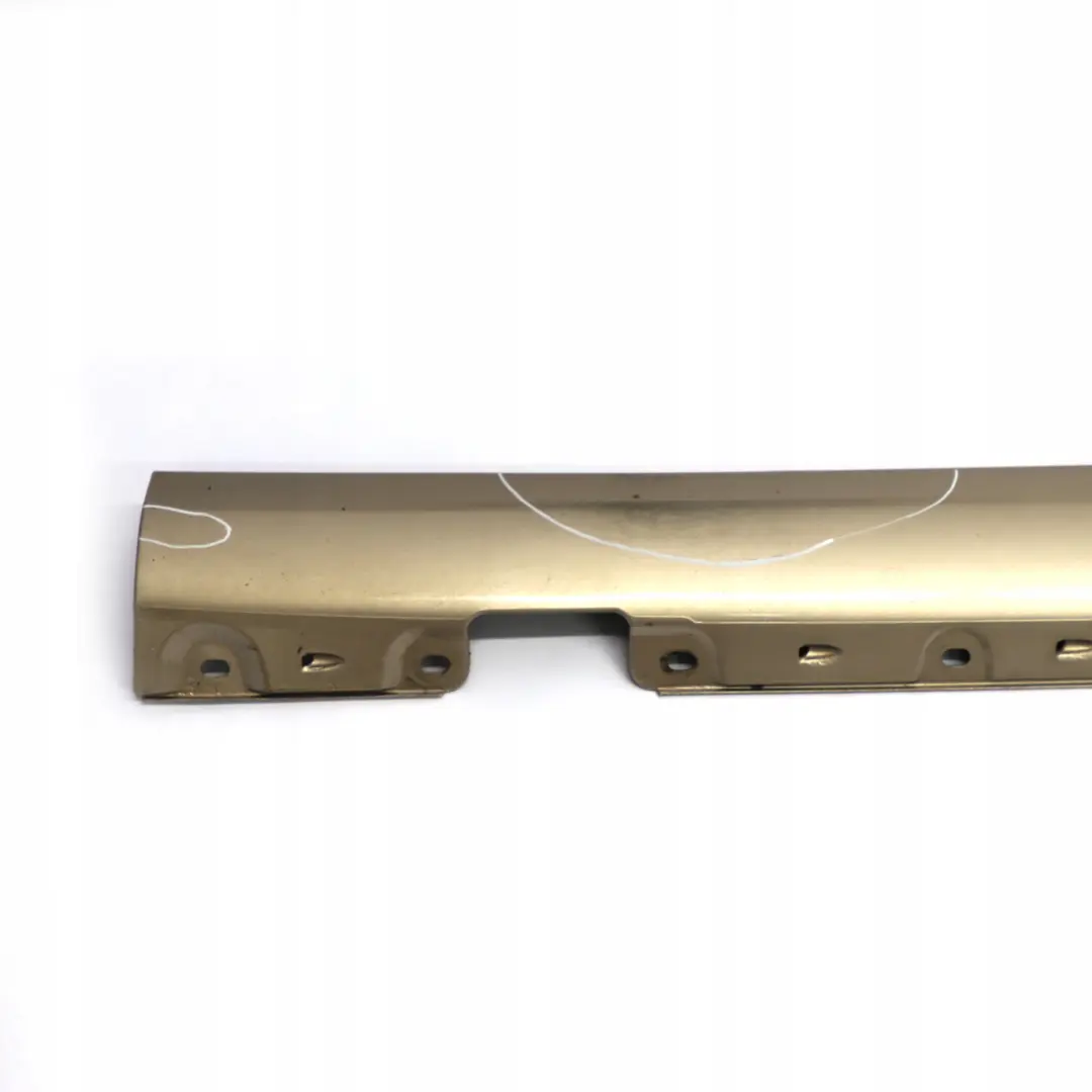  Mercedes-Benz C W203 Door Sill Side Cover Skirt Left N/S Brilliant Silver - 744 - SKU A2036980154-BS - Part number A2036980154