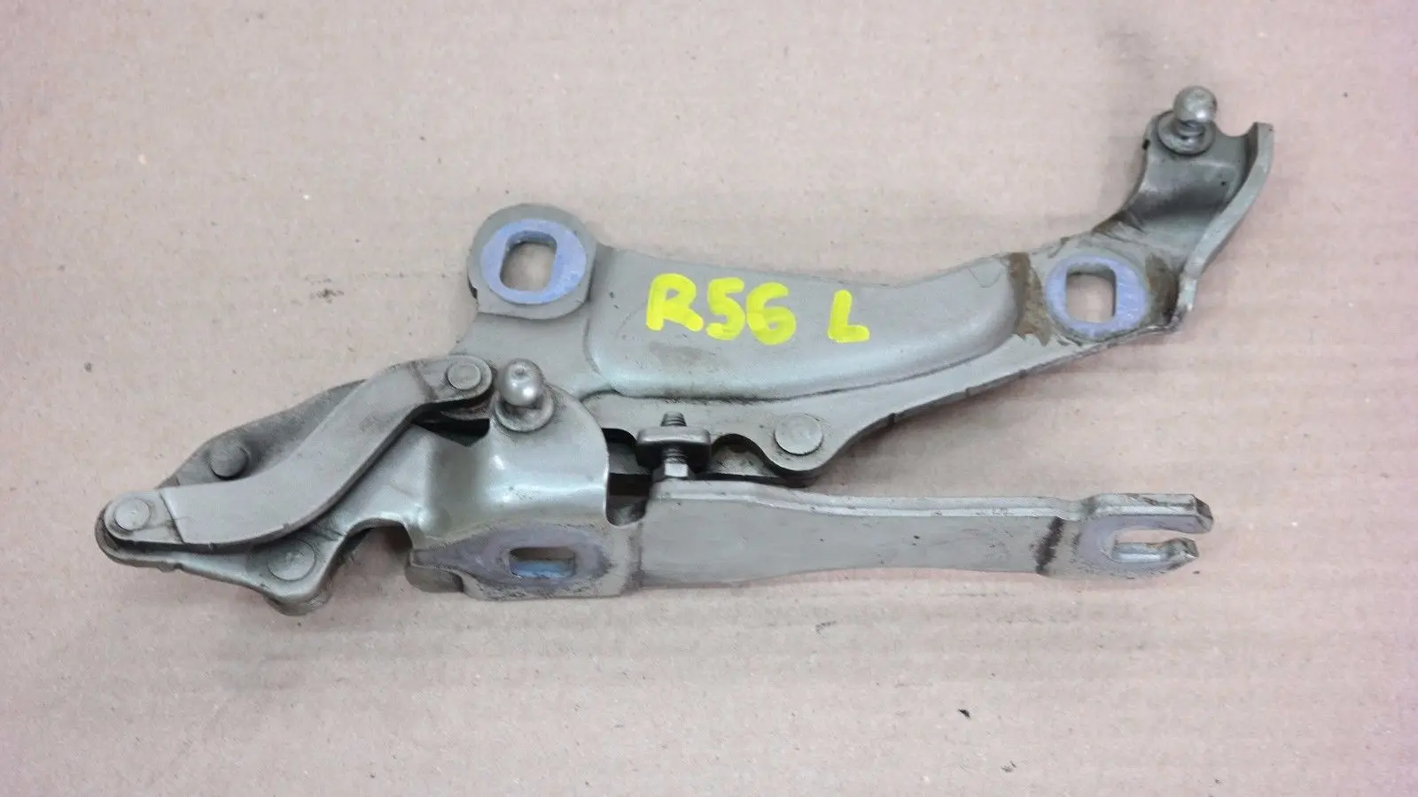 BMW Mini R55 R56 Left Engine Hood Bonnet Hinge Sparkling Silver Metallic N/S