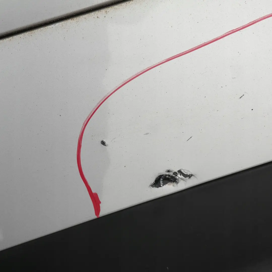 Bumper Trim Panel PDC Titansilber Silver Metallic 354 to BMW 1 SERIES 7 E87 Rear with Part number 32630 BMW 1 SERIES 7 E87 Rear Bumper Trim Panel PDC Titansilber Silver Metallic 354 - SKU 0032630-TS7 - Part number 32630