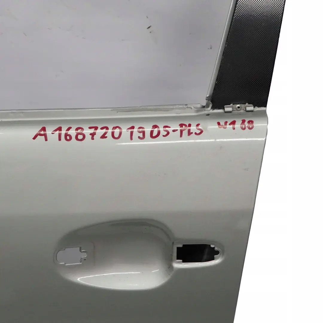  Mercedes-Benz A-Class W168 Door Front Left N/S Polar Silver Metallic - 761 - SKU A1687201905-PLS - Part number A1687201905