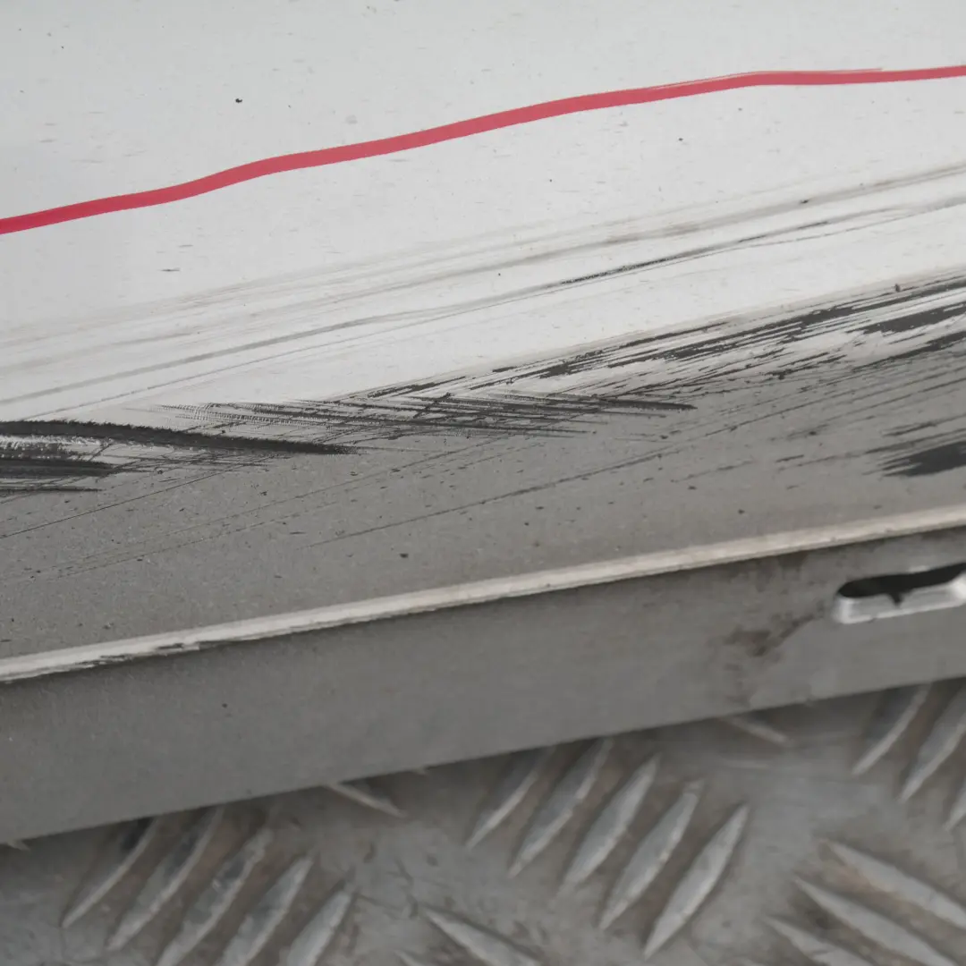 Sill strip side skirt right O/S Titansilber Silver 354 to BMW 1 SERIES 9 E87N LCI with Part number 51770036144 BMW 1 SERIES 9 E87N LCI Sill strip side skirt right O/S Titansilber Silver 354 - SKU 0036144-TS9 - Part number 51770036144