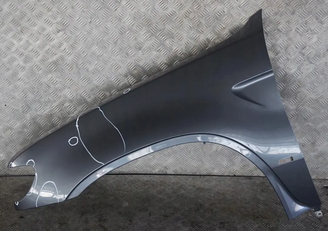 BMW X5 E53 Seitenwand Vorne Links Kotflügel Stahlgrau Stahl Grau - 400