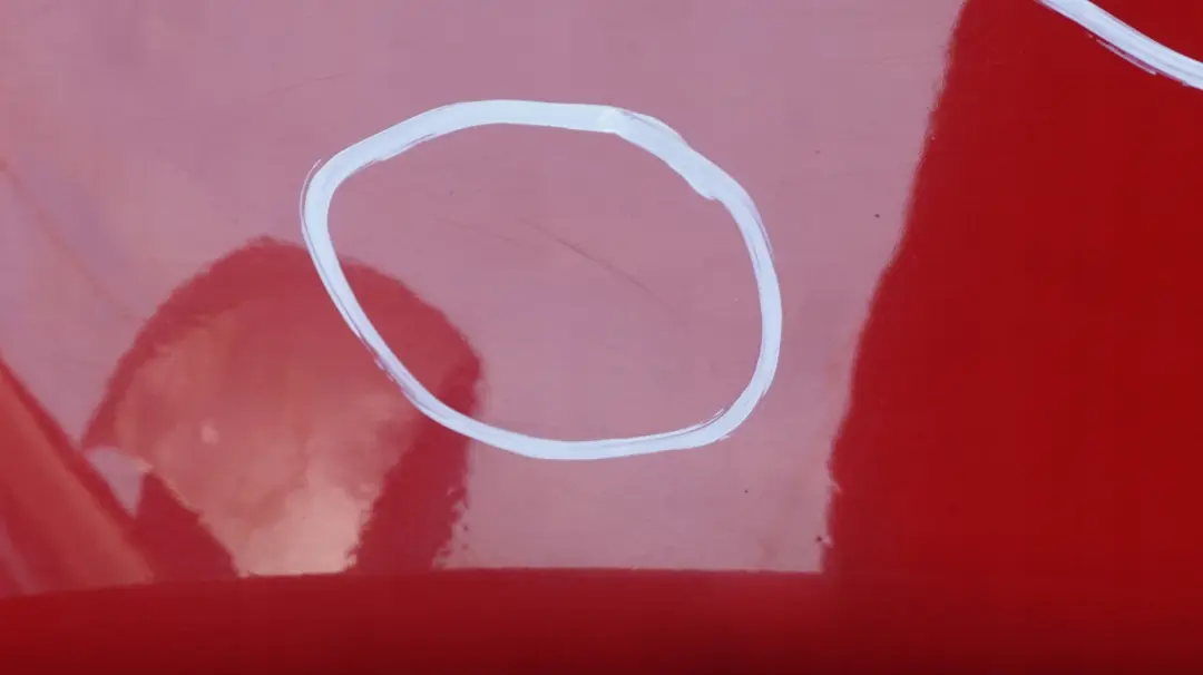 Bumper Trim Panel PDC Japanrot Japan Rot Red - 438 to BMW 1 Series 6 E87 Rear with Part number 32630 BMW 1 Series 6 E87 Rear Bumper Trim Panel PDC Japanrot Japan Rot Red - 438 - SKU 0032630-JR6 - Part number 32630