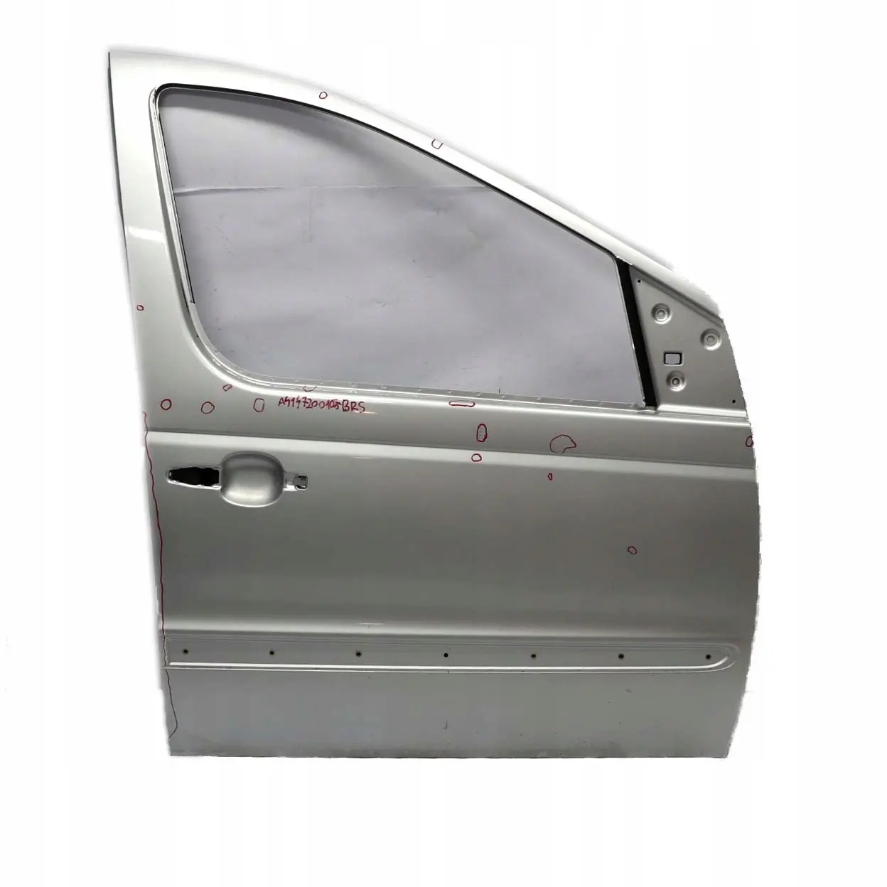 Mercedes-Benz W414 Porta Anteriore Destra Brillante Argento Metallizzato -