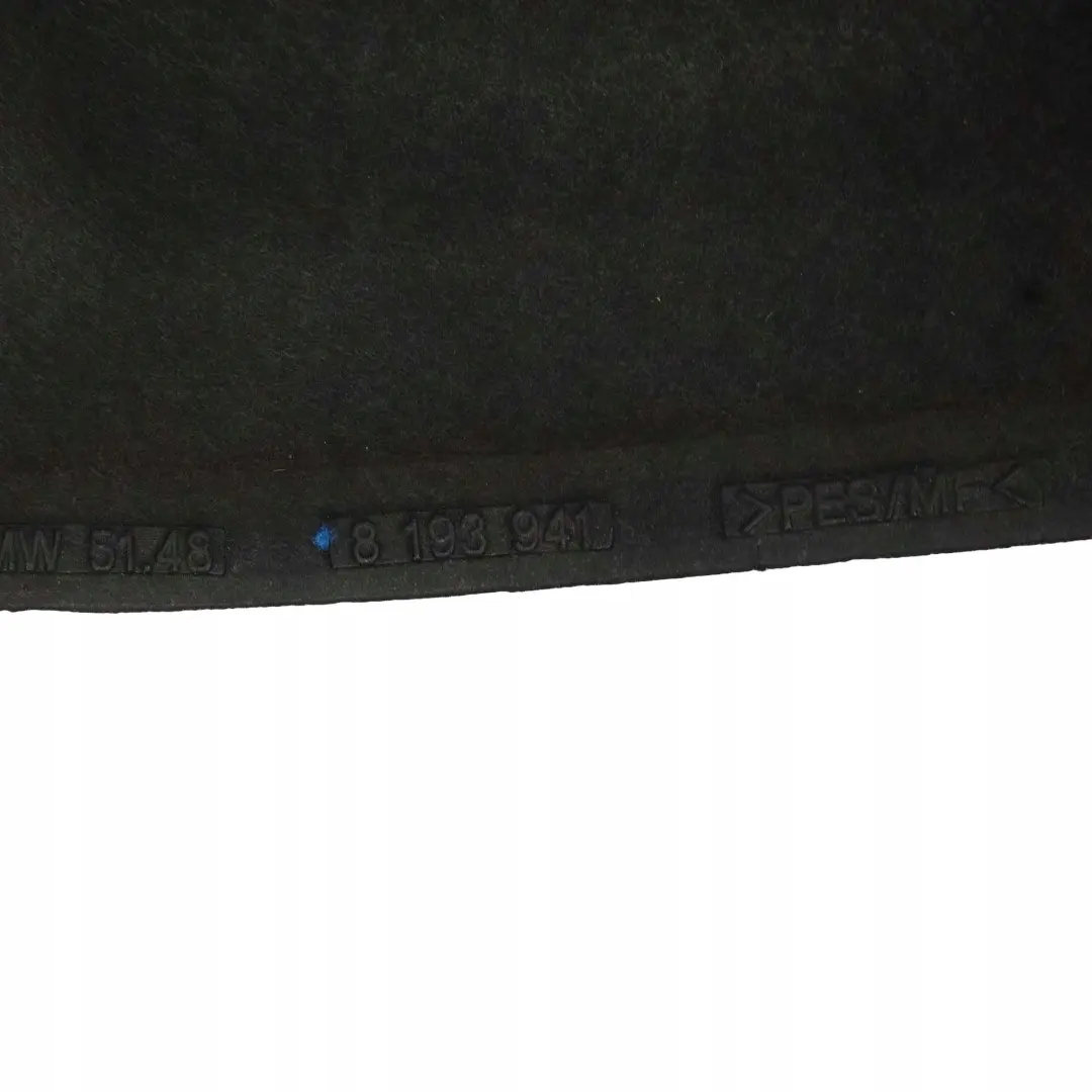 BMW 3 er E46 Motorhaube Motorraum Frontklappe Schallisolierung Vorne - SKU 8193941 - Teilenummer 8193941