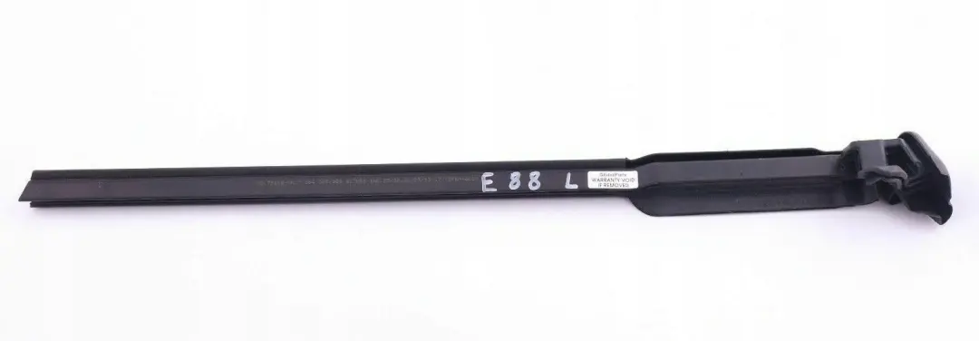 Ventana Canal Interior Sellado Trasero Izquierdo para BMW E88 con número de pieza 7164987 BMW E88 Ventana Canal Interior Sellado Trasero Izquierdo - SKU 7164987 - Número de pieza 7164987