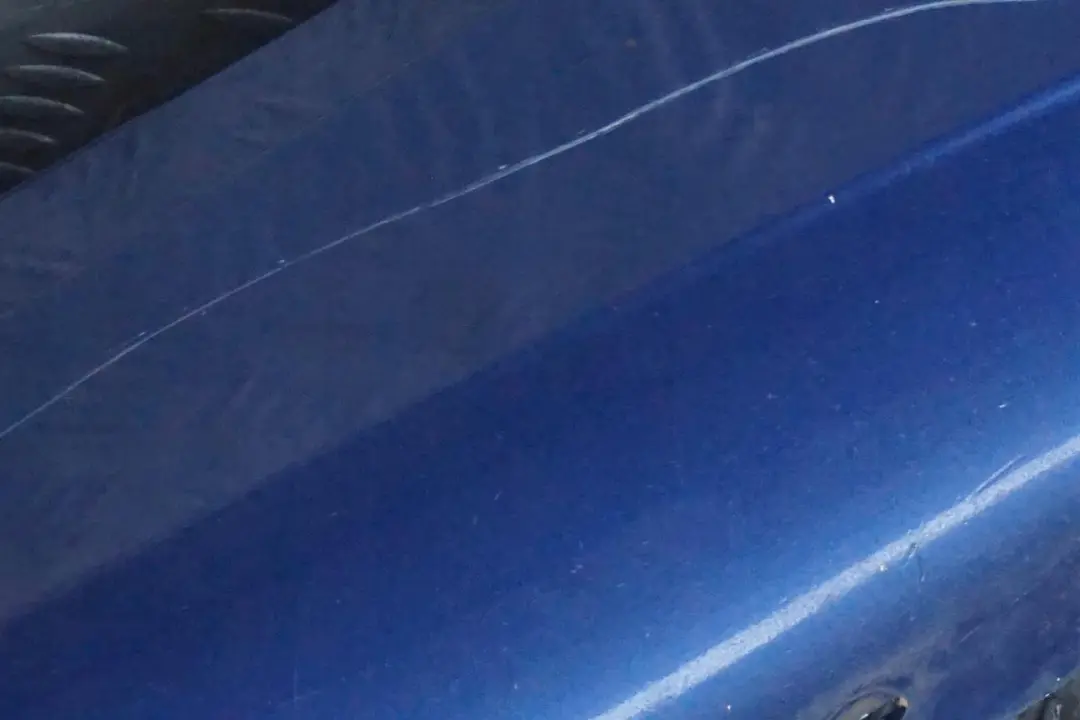 BMW 1 Series E87 M Sport Sill Strip Side Skirt Right O/S Montegoblau Blue A51 - SKU 0033556-MTB - Part number 0033556