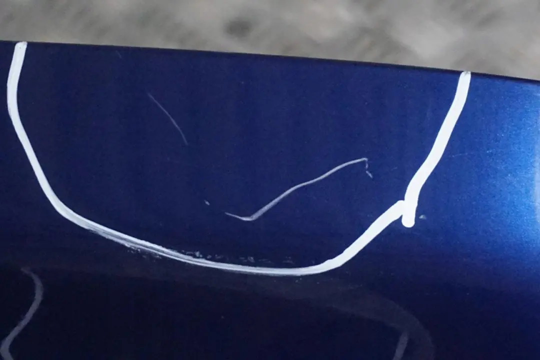 BMW 3 Series E92 E93 3 Rear Bumper Panel PDC Montegoblau Montego Blue - SKU 0034474-MTB3 - Part number 0034474