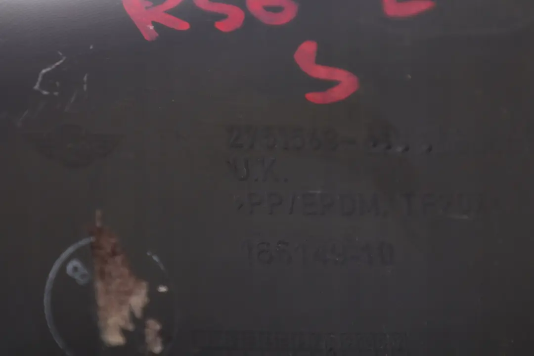 Front Bumper Left N/S Trim Panel Dark Silver Metallic to Mini Cooper S R55 R56 with Part number 0430245 Mini Cooper S R55 R56 Front Bumper Left N/S Trim Panel Dark Silver Metallic - SKU 0430245-DS - Part number 0430245