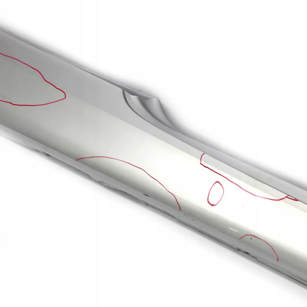 Sill Strip Faldon Lateral Derecho Titansilber Titan Silver - 354 para BMW E92 E93 1 con número de pieza 0034058 BMW E92 E93 1 Sill Strip Faldon Lateral Derecho Titansilber Titan Silver - 354 - SKU 0034058-TS1 - Número de pieza 0034058