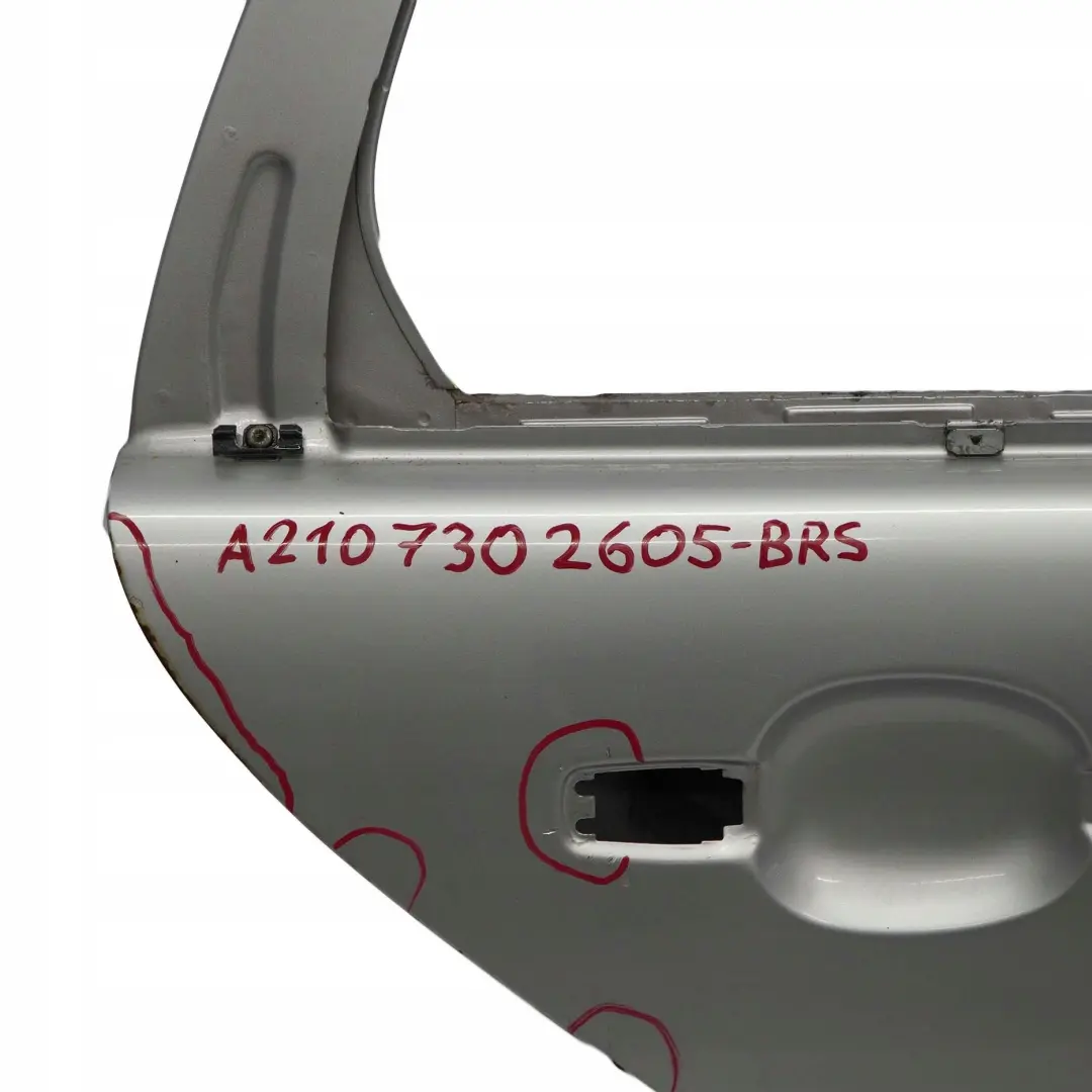  Mercedes-Benz E-Class S210 W210 Estate Door Rear Right O/S Brilliant Silver 744 - SKU A2107302605-BRS - Part number A2107302605