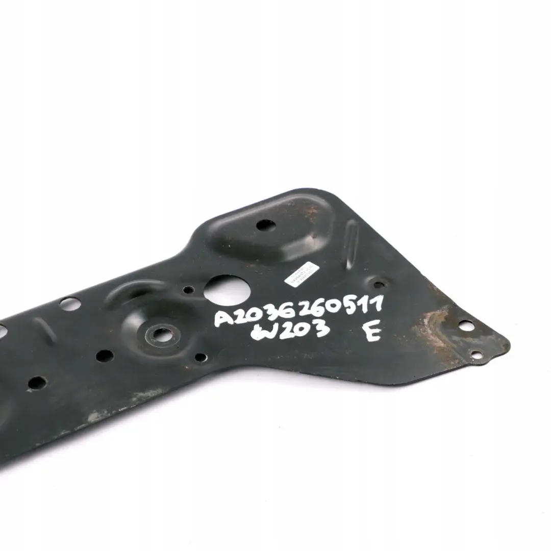 Mercedes-Benz CLK W203 C209 Asse Ant. Plattentr?gerhalter per con numero di parte A2036260511 Mercedes-Benz CLK W203 C209 Asse Ant. Plattentr?gerhalter - SKU A2036260511 - Numero di parte A2036260511