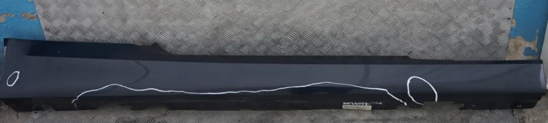 BMW 3 Series E92 E93 Sill Strip Side Skirt Right O/S Monacoblau Blue - A35 - SKU 0034058-MB2 - Part number 0034058