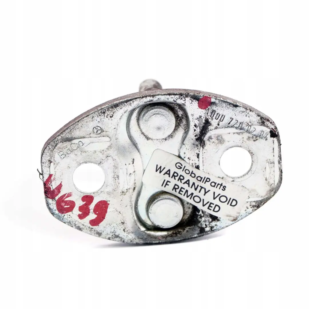 W414 Vito W639 Rear Door Lock Catch Striker Latch Bracket to Mercedes Vaneo with Part number A0007200204 Mercedes Vaneo W414 Vito W639 Rear Door Lock Catch Striker Latch Bracket - SKU A0007200204 - Part number A0007200204
