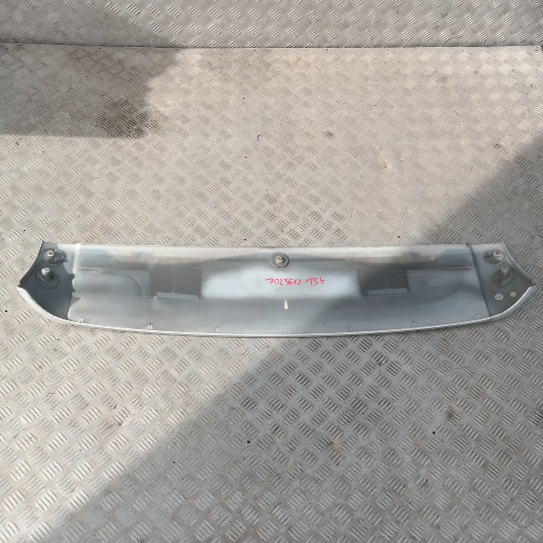 BMW X5 SERIES 4 E53 Rear Spoiler Upper Titansilber Titan Silber Silver - SKU 7025612-TS4 - Part number 7025612