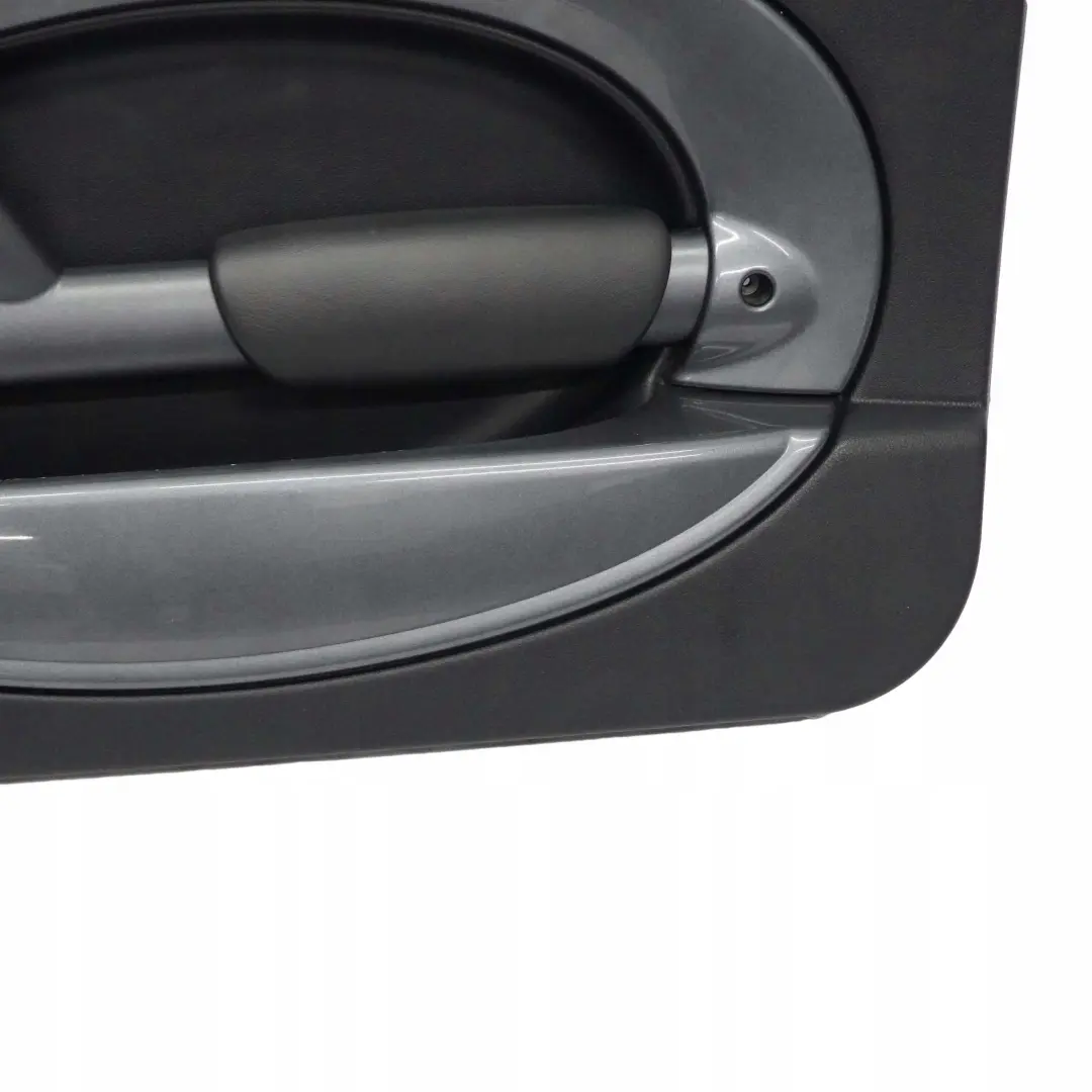 Front Right O/S Door Card Side Trim Panther Black Anthracite to BMW Mini R50 R53 with Part number 7113432 BMW Mini R50 R53 Front Right O/S Door Card Side Trim Panther Black Anthracite - SKU 7113432 - Part number 7113432