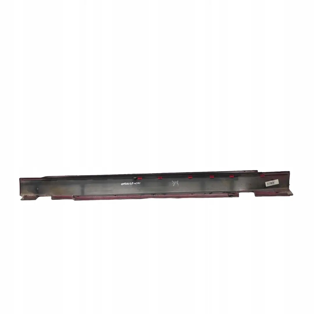 Door Sill Cover Skirt Left N/S Chiaretto Red Metallic - 894 to BMW 7 E65 with Part number 0140037 BMW 7 E65 Door Sill Cover Skirt Left N/S Chiaretto Red Metallic - 894 - SKU 0140037-CHI - Part number 0140037