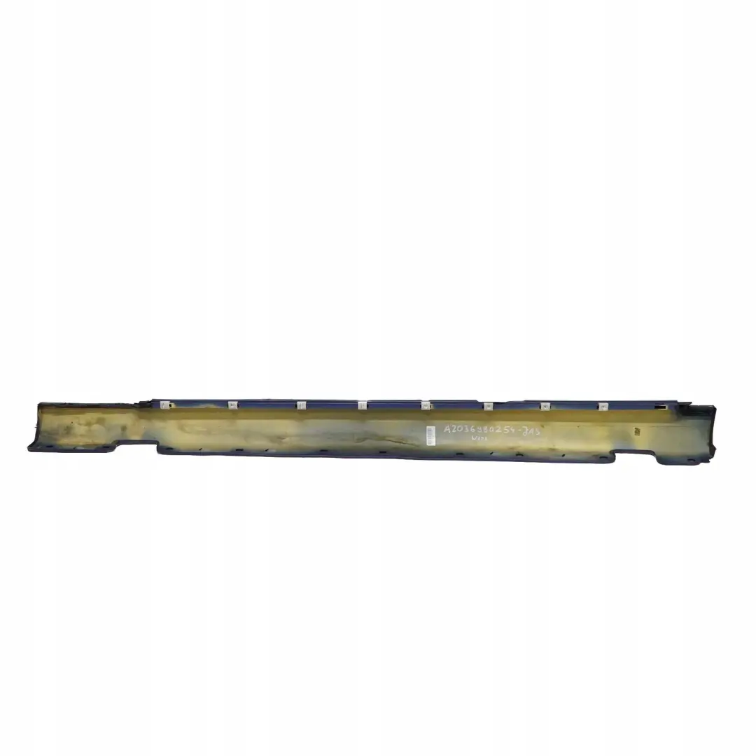  Mercedes-Benz C W203 Schwellerleiste Blende Schweller Rechts Jaspisblau - 345 - SKU A2036980254-JAS - Teilenummer A2036980254