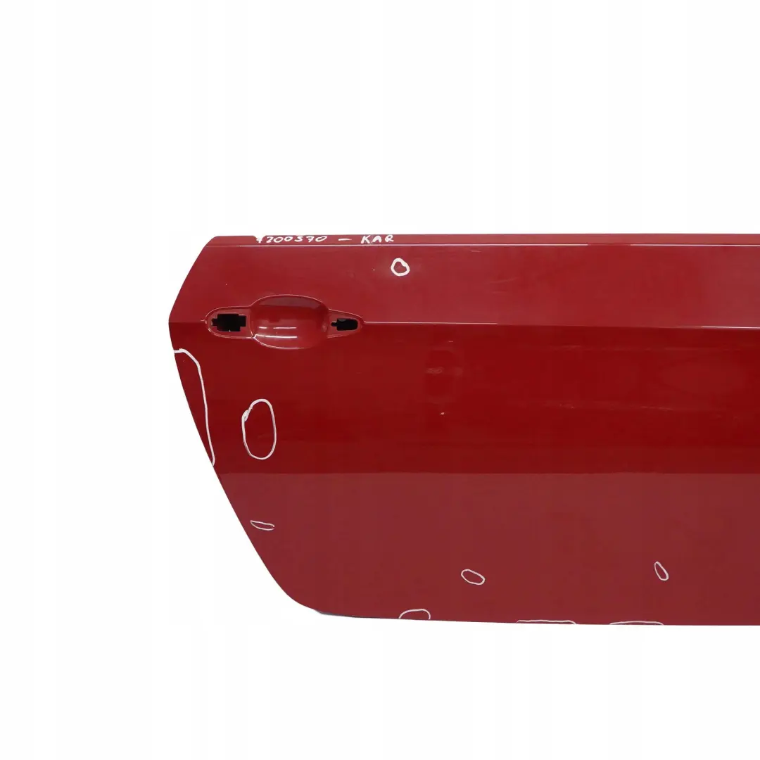 Porta Anteriore Destra Rosso-Cremisi Rosso - A61 per BMW E92 E93 Coupe Cabrio con numero di parte 7200570 BMW E92 E93 Coupe Cabrio Porta Anteriore Destra Rosso-Cremisi Rosso - A61 - SKU 7200570-KAR - Numero di parte 7200570