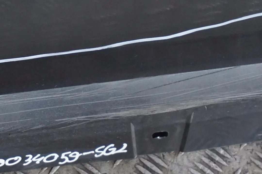 BMW 3 E92 E93 2 Gonna laterale Sill Strip sinistra Grafite scintillante - A22 - SKU 0034059-SG2 - Numero di parte 0034059