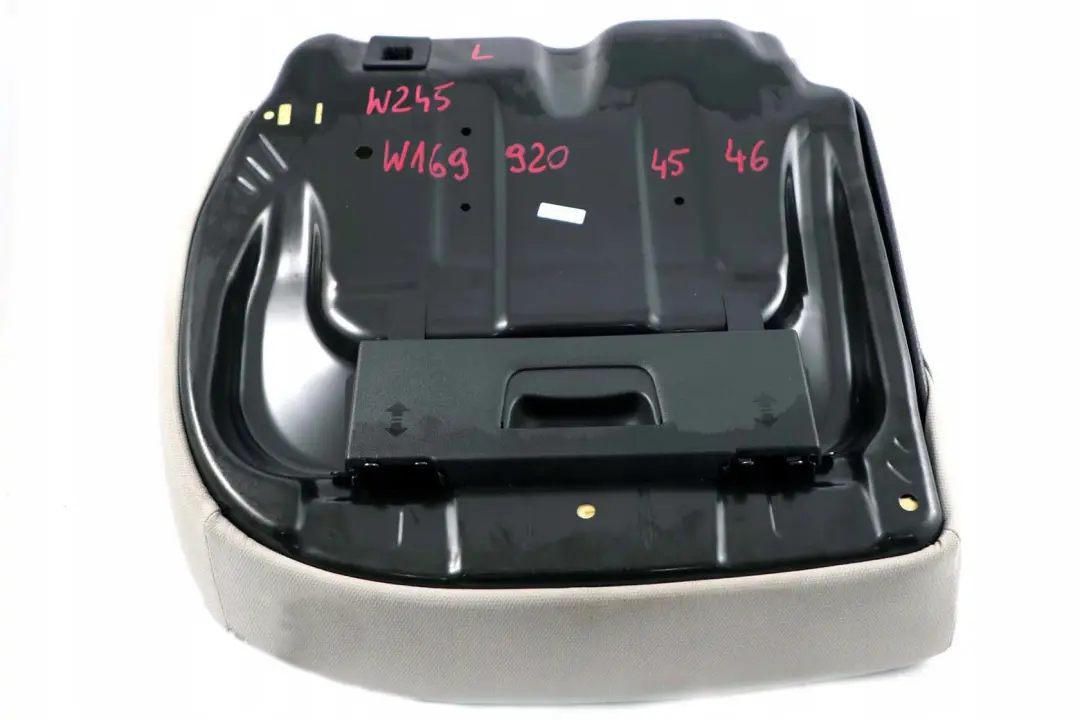 Mercedes B Class W245 Rear Left N/S Seat Bench Couch Cloth Cover Grey - SKU A1699204546 - Part number A1699204546