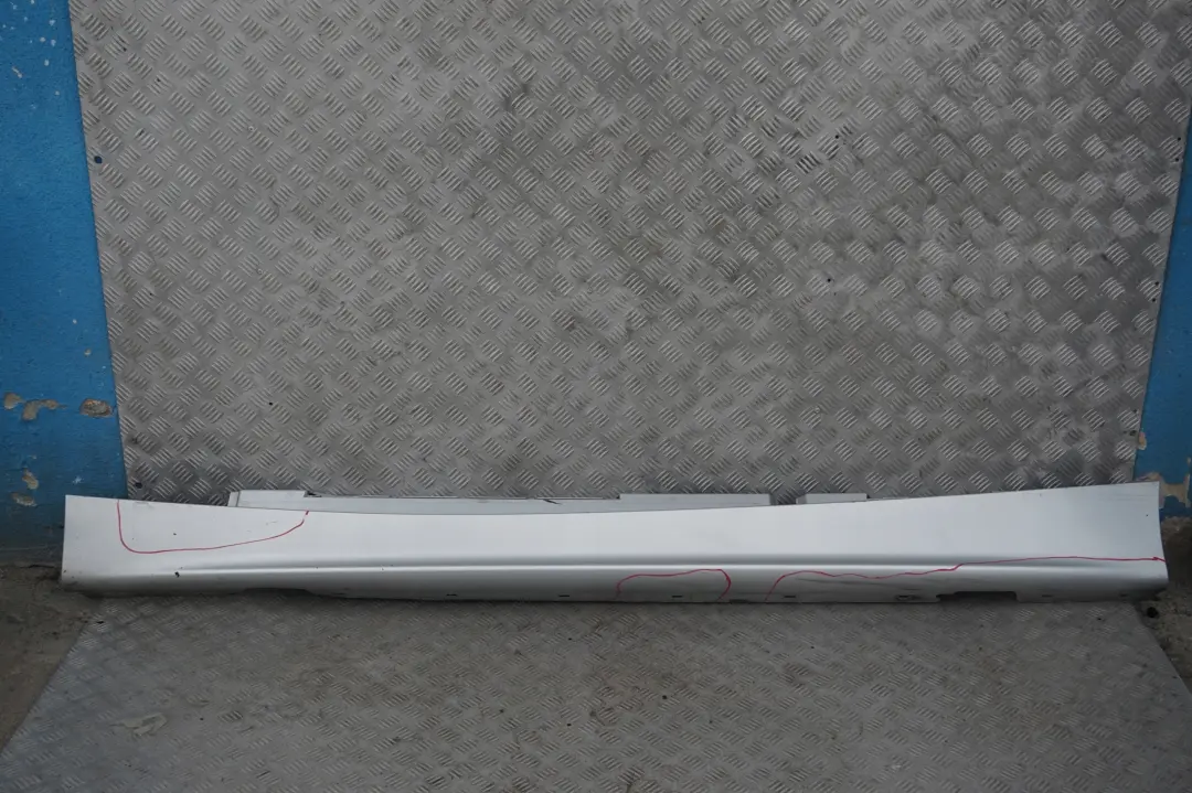  BMW3 E87 Listello Portiera Apertura Gonna SX Argento-Titanio Sliber - SKU 0032949-TS23 - Numero di parte 0032949